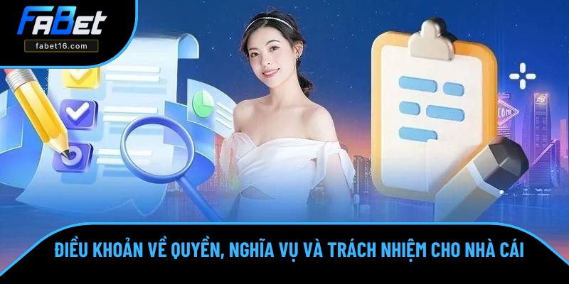 Điều khoản và điều kiện đối với FABET Điều khoản và điều kiện đối với FABET