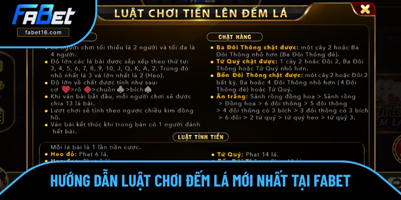 Chia sẻ luật chơi bài Đếm Lá mới nhất 2025 Chia sẻ luật chơi bài Đếm Lá mới nhất 2025