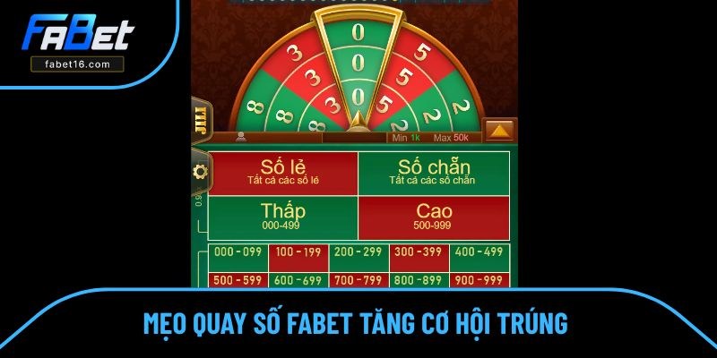 Mẹo chơi quay số tăng cơ hội trúng