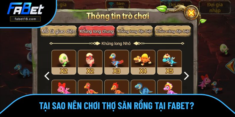 Lý do nên săn rồng trực tuyến tại FABET