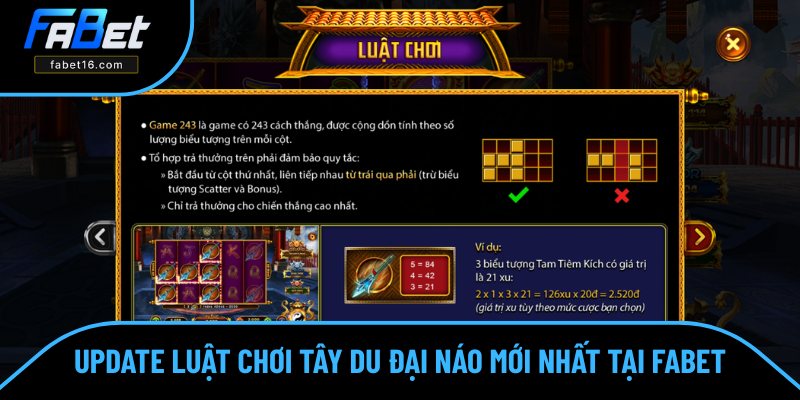 Bật mí quy tắc chơi Tây Du Đại Náo chuẩn xác